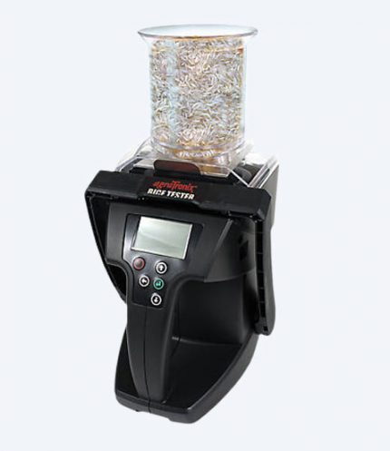 Medidor de umidade grãos de arroz com balança integrada